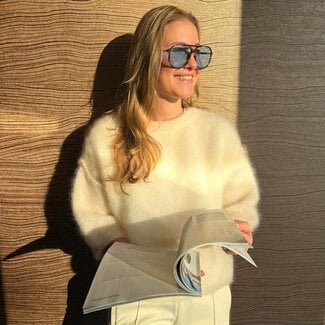 Studio Lavendel CELINE PULL ECRU