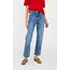 Pieszak TRISHA CROPPED JEANS WASH SOLENSA DENIM BLUE