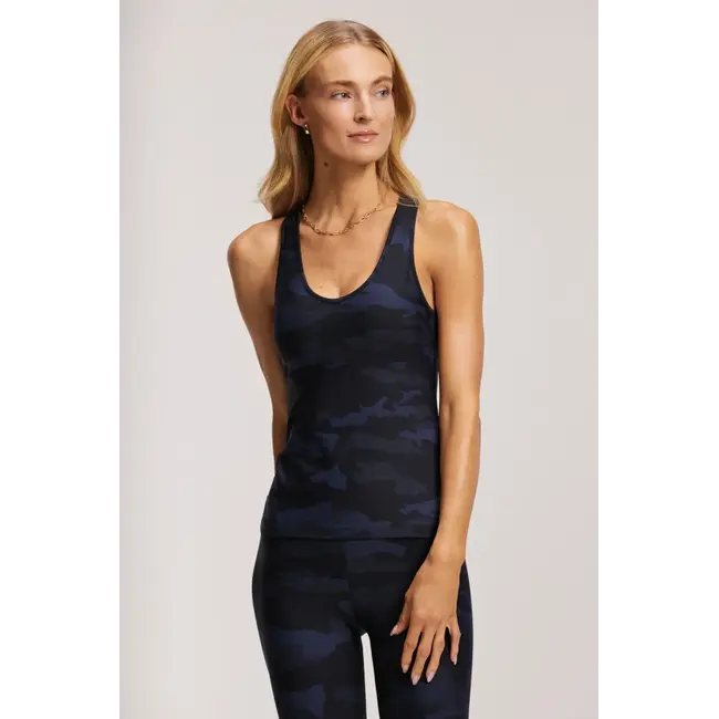 Deblon Sports CLASSIC LEGGINGS HIGH W. CAMO NAVY