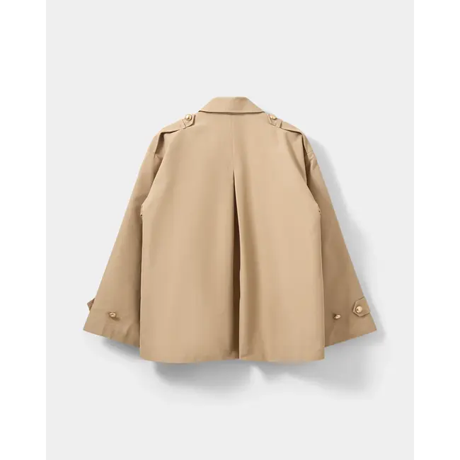 Sofie Schnoor ADRIASW SHORT TRENCH COAT CAMEL
