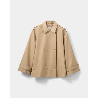 Sofie Schnoor ADRIASW SHORT TRENCH COAT CAMEL
