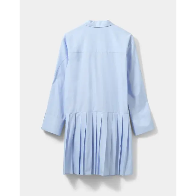 Sofie Schnoor PENELOPASW PLEATED SHIRT DRESS LIGHT BLUE