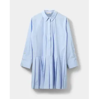 Sofie Schnoor PENELOPASW PLEATED SHIRT DRESS LIGHT BLUE
