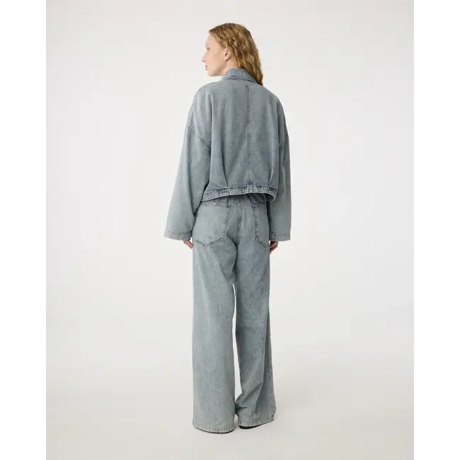 KNIT-TED DORY JACKET BLUE