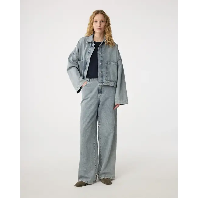 KNIT-TED DORY JACKET BLUE