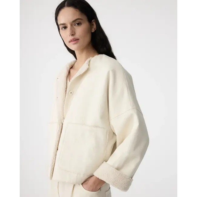 KNIT-TED SUMMER JACKET IVORY