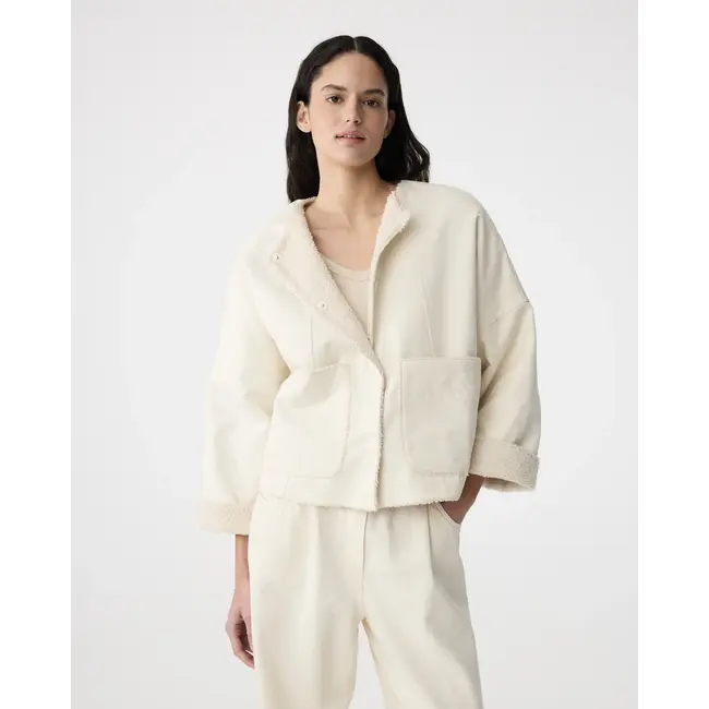 KNIT-TED SUMMER JACKET IVORY