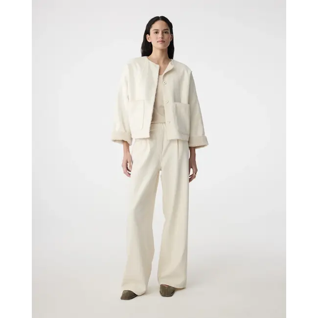 KNIT-TED SUMMER JACKET IVORY