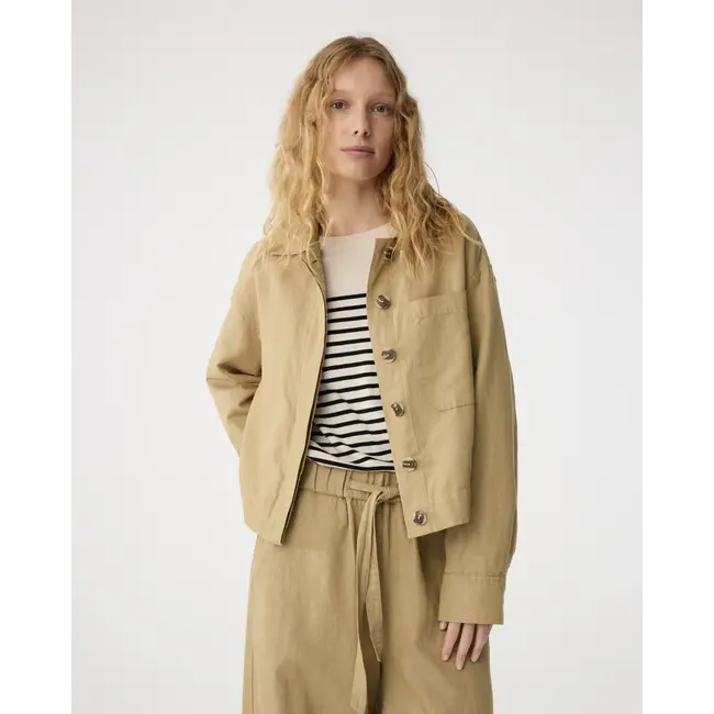 KNIT-TED JOAN JACKET CLAY