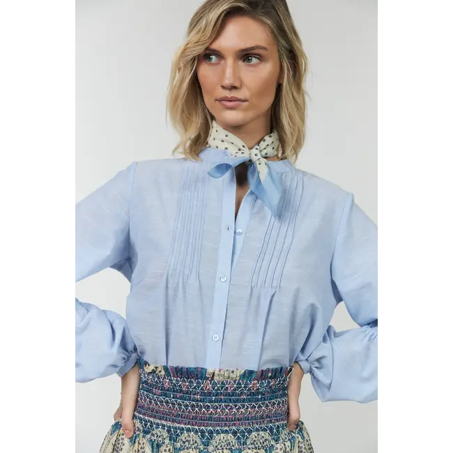Lollys Laundry LANNA SHIRT LIGHT BLUE