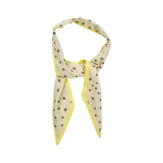 Lollys Laundry ROSEMARY NECK SCARF LIGHT YELLOW