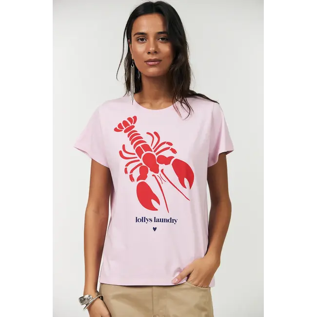 Lollys Laundry ROMA LOBSTER TEE RED