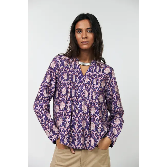 Lollys Laundry HELENA SHIRT LS GRAPHIC PRINT