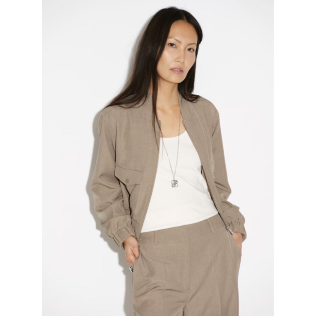 Dante 6 SAMIE MELANGE JACKET TAUPE