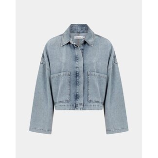 KNIT-TED DORY JACKET BLUE