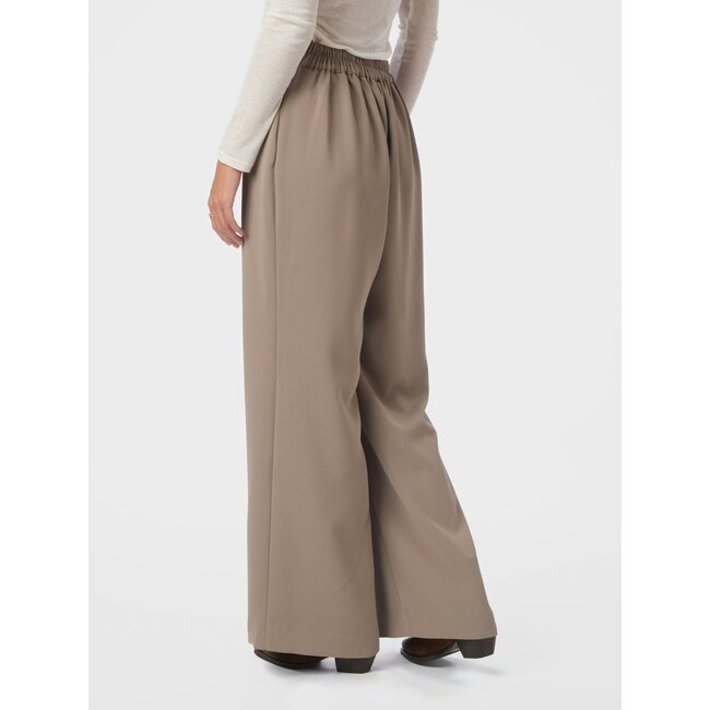 Neo Noir LUNET CREPE PANTS TAUPE