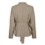 Neo Noir ELLERY CREPE BLOUSE TAUPE