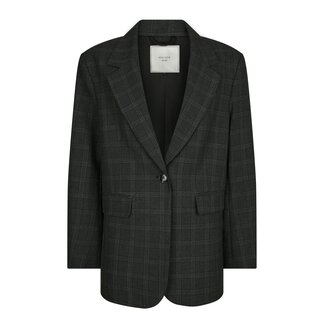 Neo Noir GABY CHECK BLAZER ANTRACIT