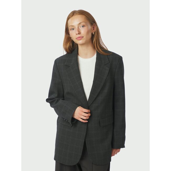 Neo Noir GABY CHECK BLAZER ANTRACIT