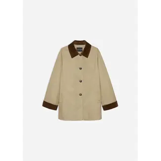 Studio AR FIORA COTTON TWILL OLIVE