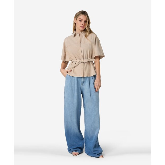 Ibana BLAIRE SUEDE OSTRA BEIGE