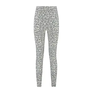 Deblon Sports CLASSIC LEGGINGS HIGH W. LEOPARD LIMESTONE