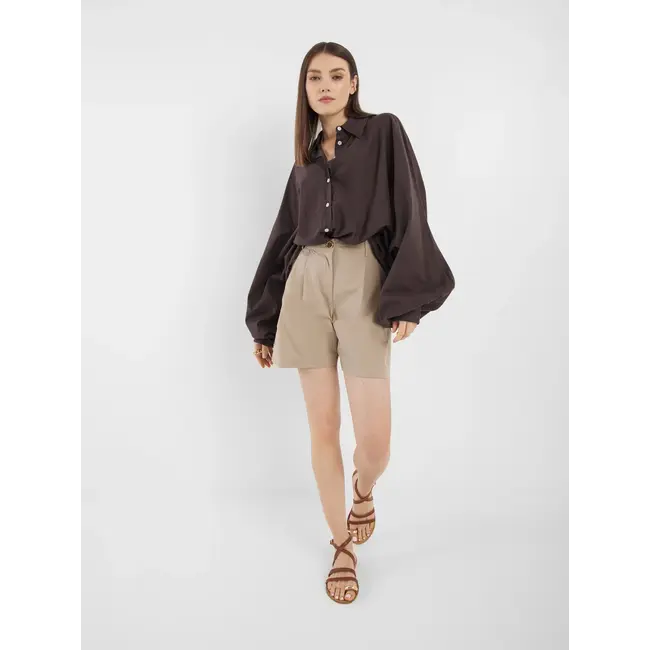 SOSUE ANTONIA VOILE BROWN