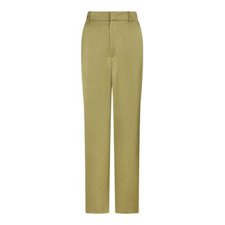 Neo Noir EMMETT HEAVY SATEEN PANTS SAGE GREEN