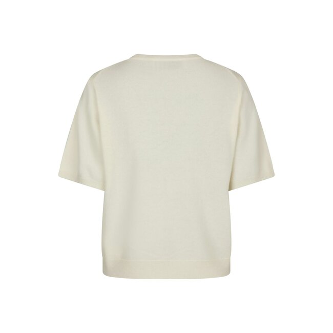 Neo Noir MISSY KNIT TEE CREME