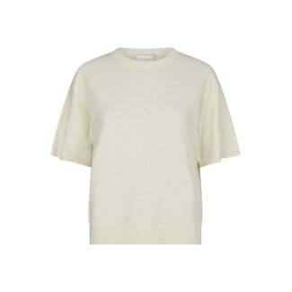Neo Noir MISSY KNIT TEE CREME