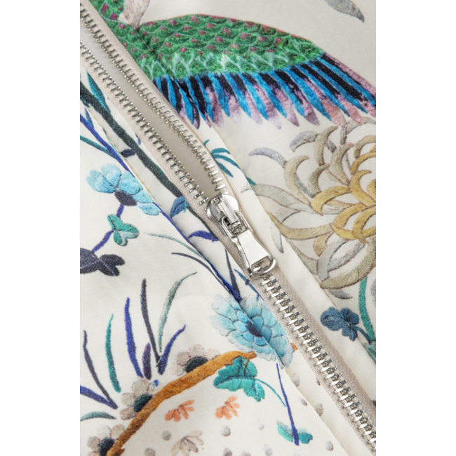 Amaya Amsterdam FAITH BOMBER WHITE