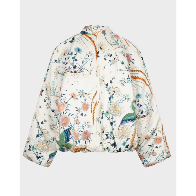 Amaya Amsterdam FAITH BOMBER WHITE