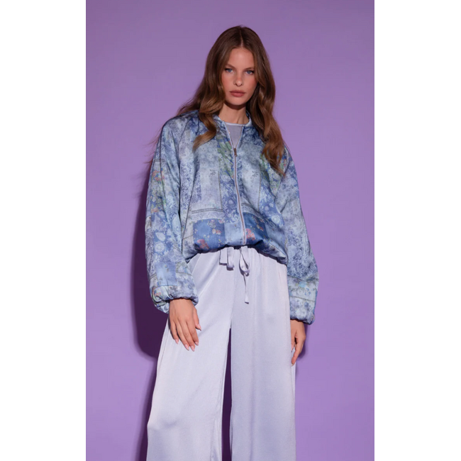 Amaya Amsterdam FAITH BOMBER BLUE