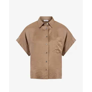 KNIT-TED PARIS BLOUSE TOFFEE