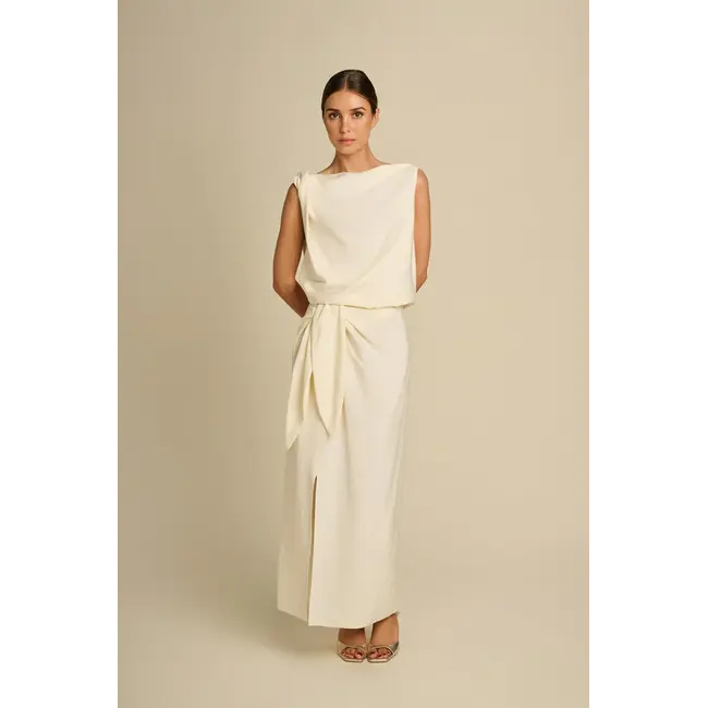 MARCH 23 SPARK BLOUSE IVORY