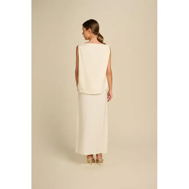 MARCH 23 SPARK BLOUSE IVORY