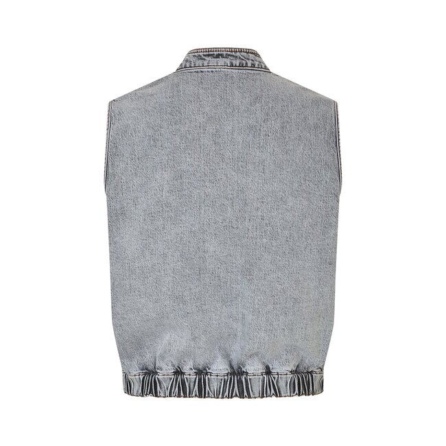 Lollys Laundry CARMEN VEST LIGHT GREY