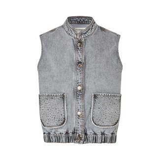 Lollys Laundry CARMEN VEST LIGHT GREY