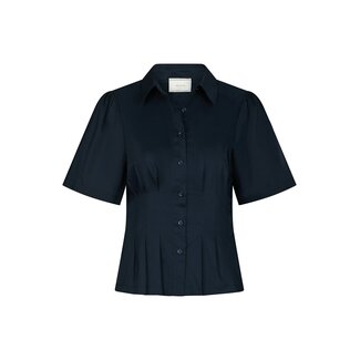 Neo Noir BALARA POPLIN SHIRT NAVY