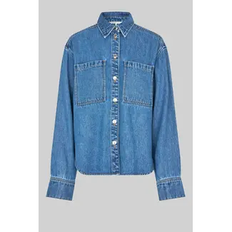 Second Female IRVINA DENIM SHIRT BLUE DENIM