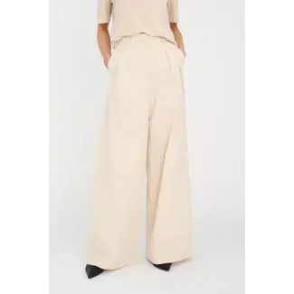 Pieszak ALLIE FRENCH WIDE PANTS OYSTER WHITE