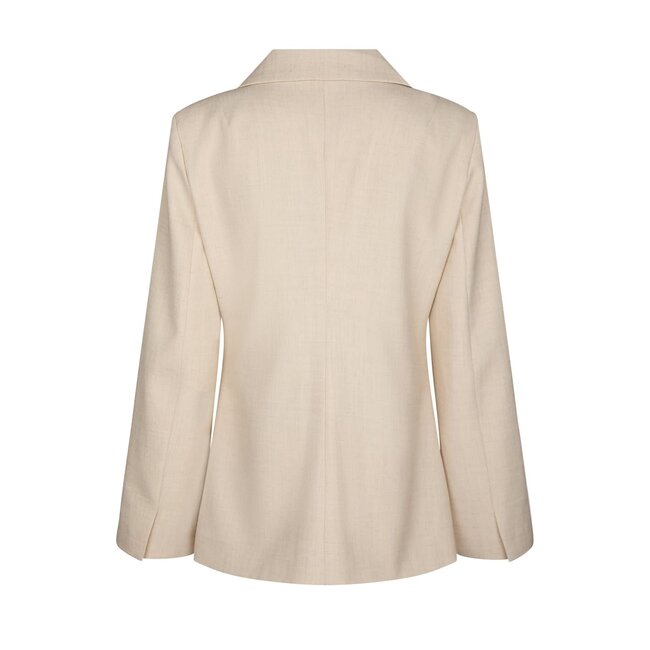 Neo Noir CARMIA MELANGE TIE BLAZER BEIGE MELANGE