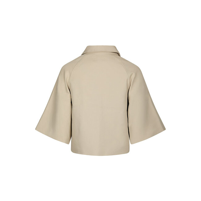 Neo Noir ROSEMMA TRENCH MINI JACKET BEIGE