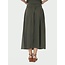 Neo Noir YARA LONG POPLIN SKIRT ARMY