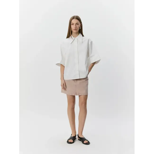 Sofie Schnoor SAMIA DENIM MINI SKIRT FADED ROSE