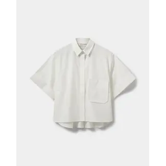 Sofie Schnoor LEANA SHORT SLEEVE SHIRT WHITE ALYS.