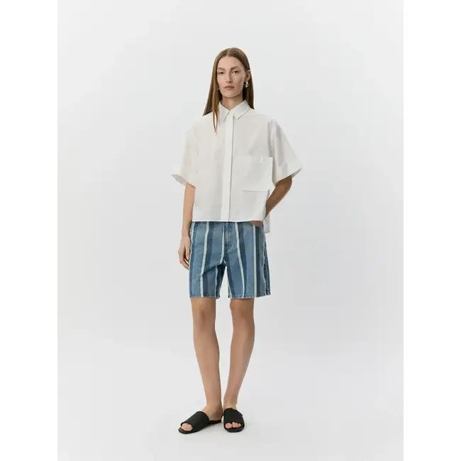 Sofie Schnoor LEANA SHORT SLEEVE SHIRT WHITE ALYS.