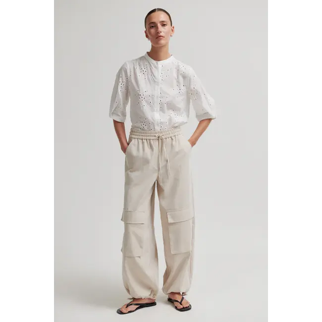 Second Female SANTON TROUSERS SOFT BEIGE