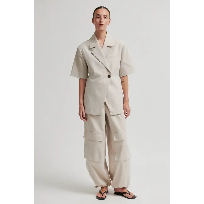 Second Female SANTON TROUSERS SOFT BEIGE