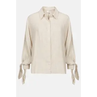 Ame antwerp NUGGET LINNEN BEIGE SHIRT